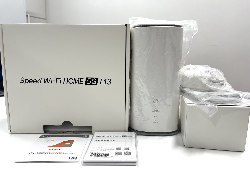 WiMAX Speed Wi-Fi
HOME 5G L13