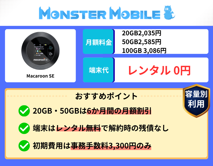 MONSTER　MOBILE_紹介