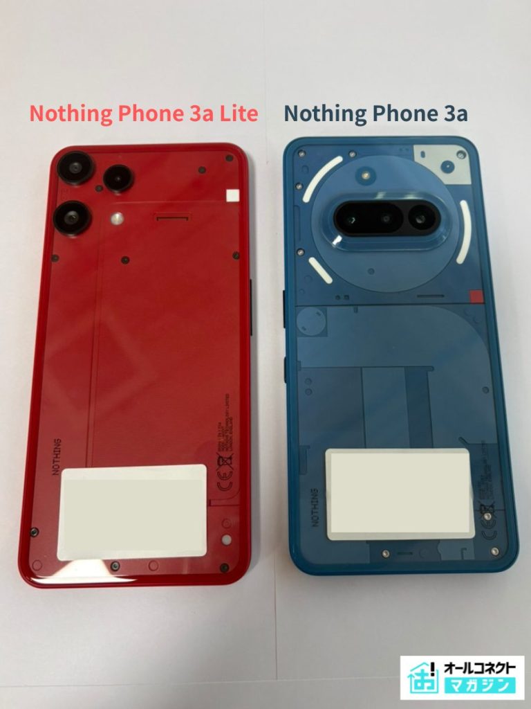 Nothing Phone 3a VSNothing Phone 3a Lite