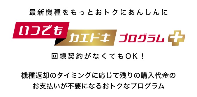 いつでもカエドキプログラム＋