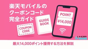 楽天モバイルクーポンアイキャッチ画像