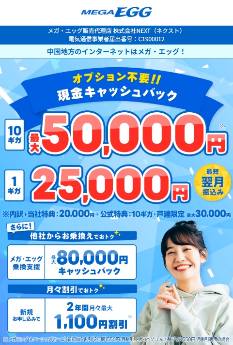 メガ・エッグ光