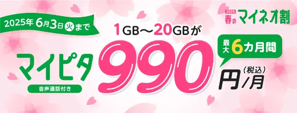 mineo マイネオ 9，999MB×6 合計約60GB パケットギフトコード 即決有