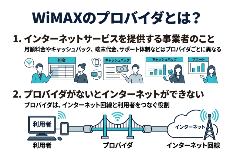 WiMAXのプロバイダとは?