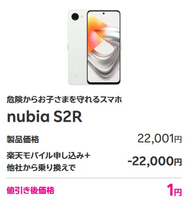 nubia S2R