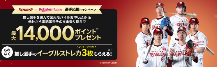 楽天イーグルスキャンペーン