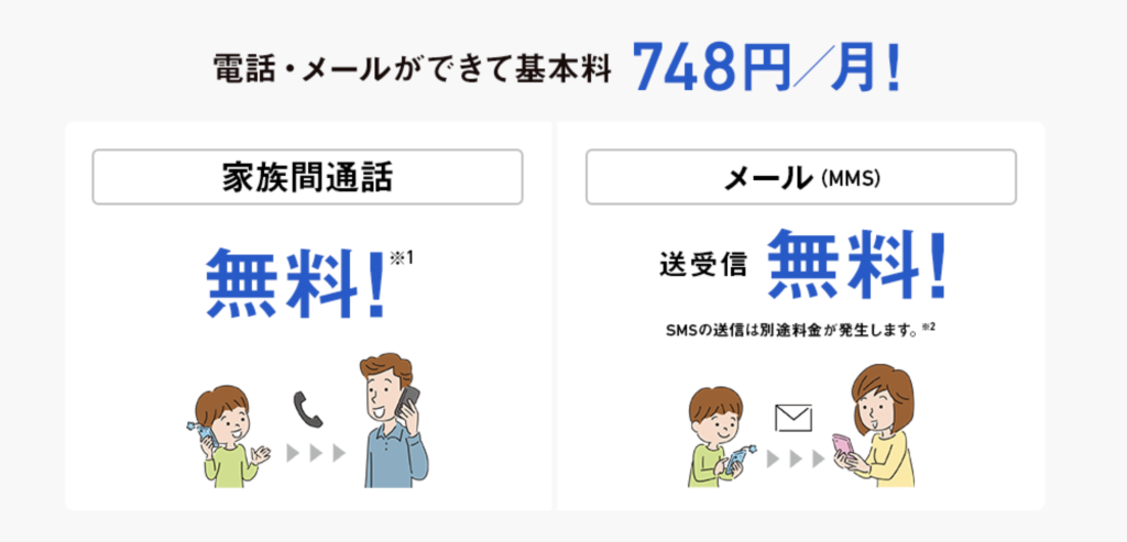基本プラン2（キッズフォン）
