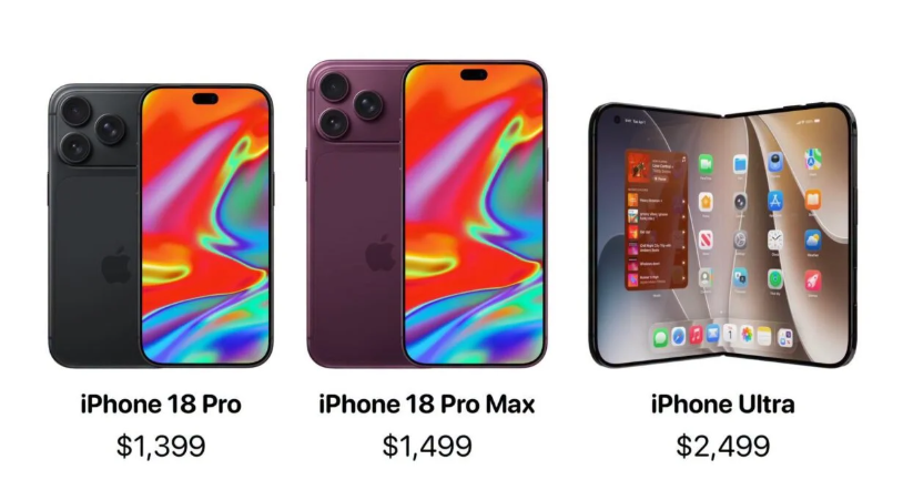 iPhone18端末画像