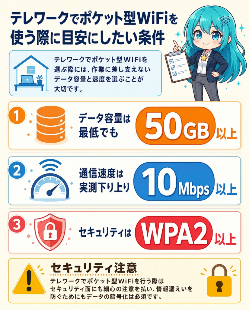 テレワーク目安