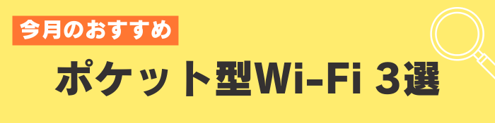 ポケット型WiFiカオスマップ