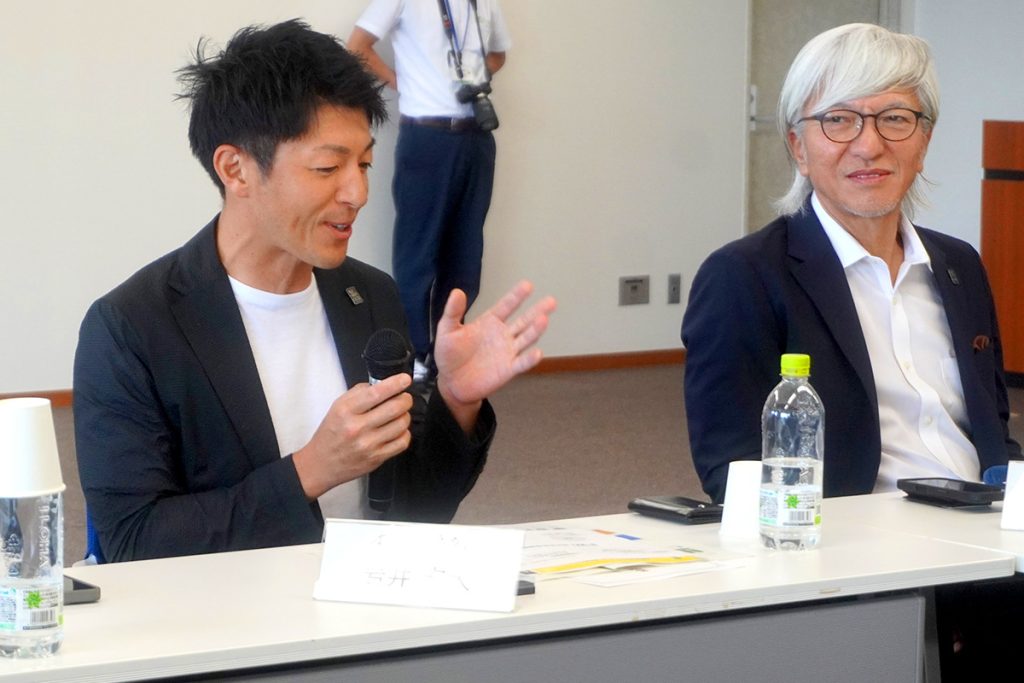 チャレンジ応援サミットで語る岩井宏太